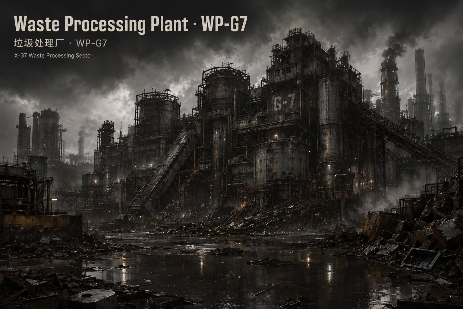垃圾处理厂 WP-G7 / Waste Processing Plant