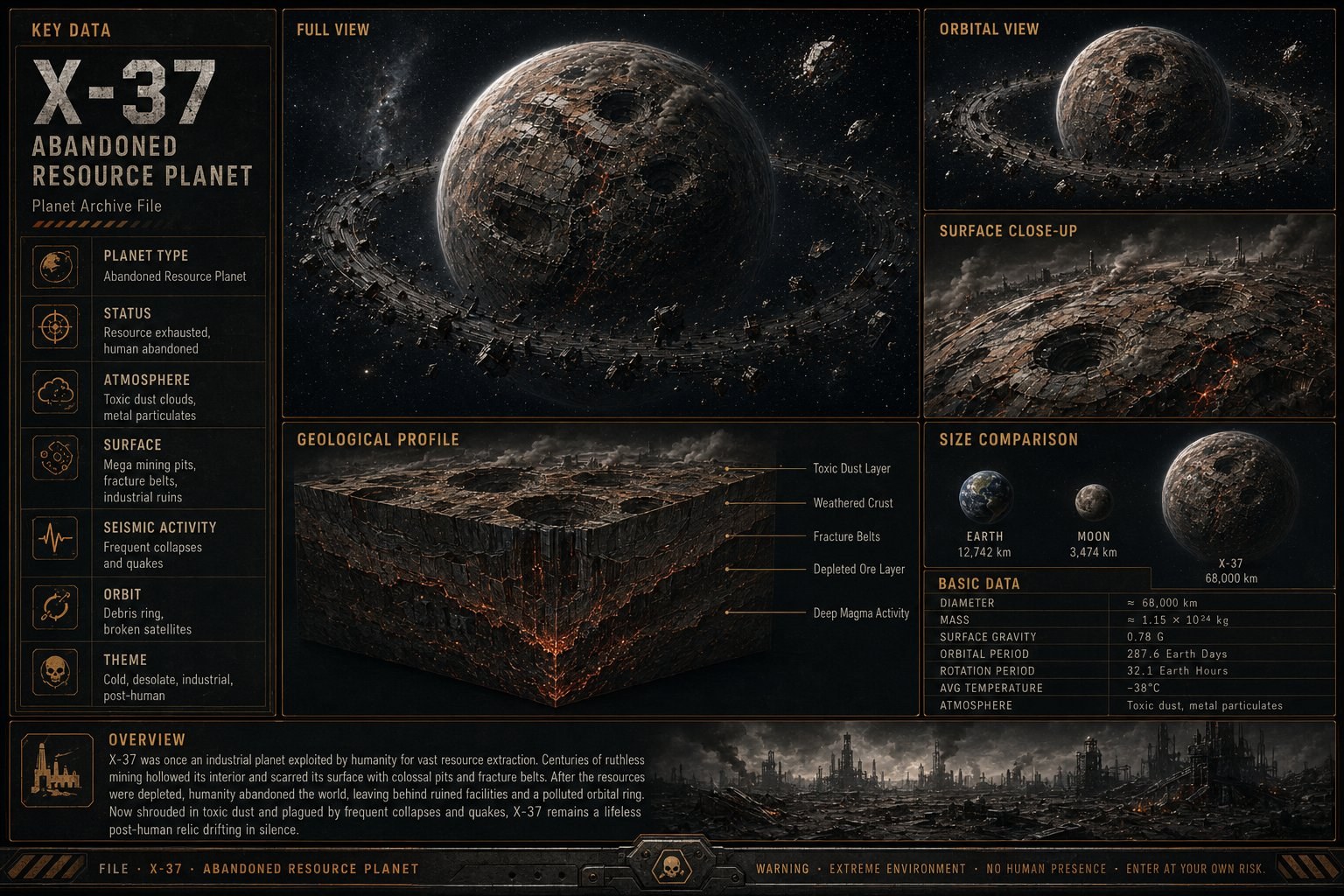X-37 · The Abandoned Planet